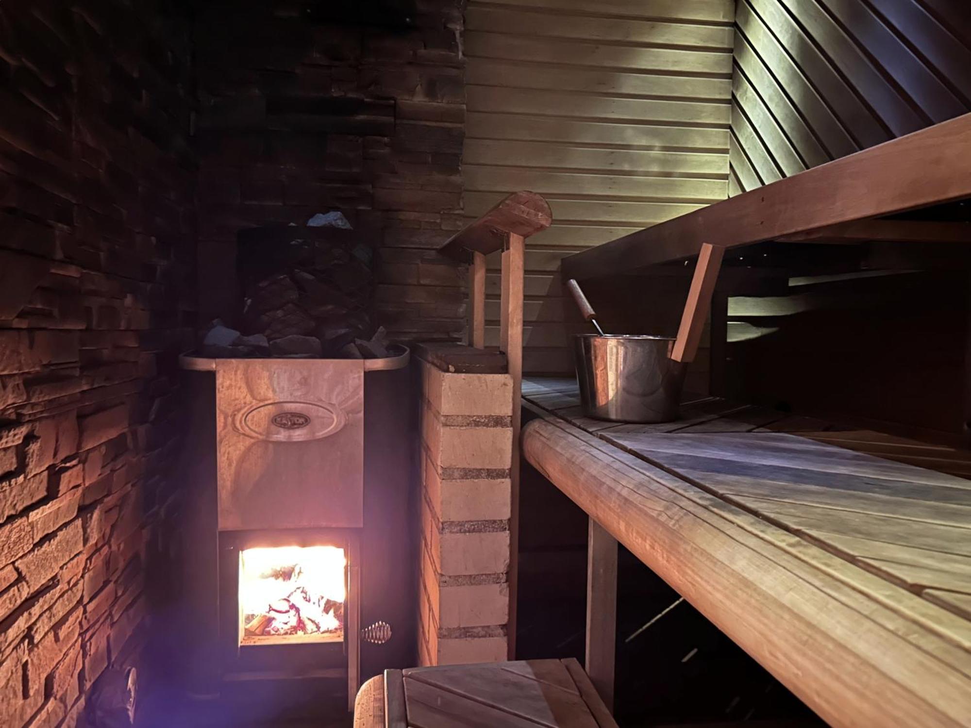 Peaceful Wood-Fired Sauna Stay Vantaa Exterior photo